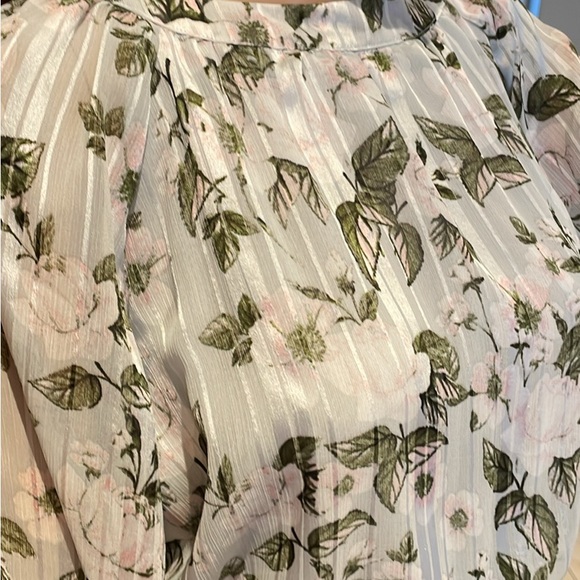 Ellison Floral Pattern Dress Large Sz. - Picture 4 of 8